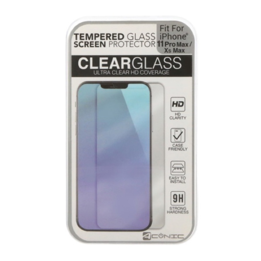 Tempered Glass Screen Protector for iPhone 11 ProMax/XS Max